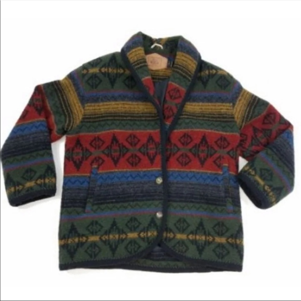 ViNtAgE WoolRich Southwest Jacket LARGE